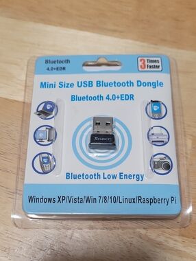 Mini USB Bluetooth Dongle 4.0+EDR - Silver